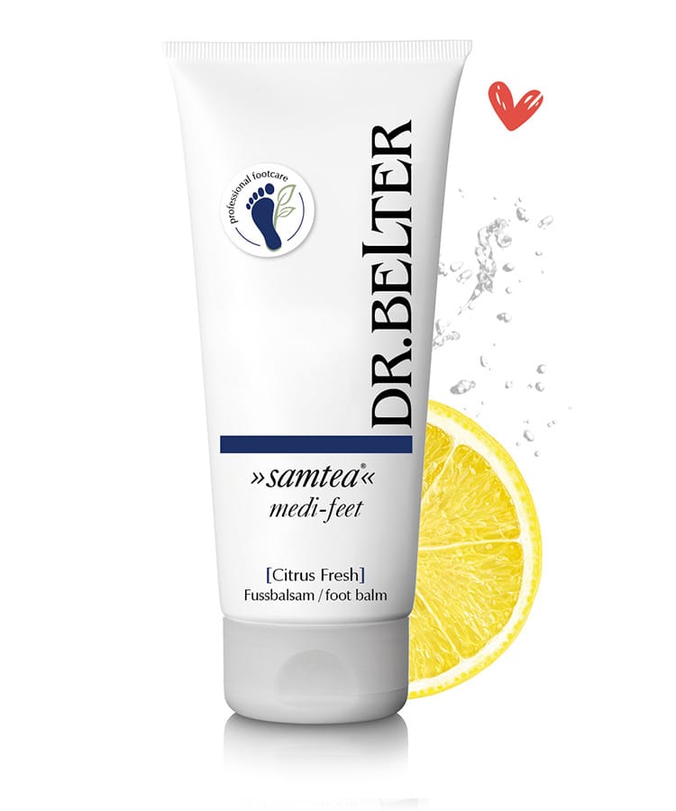 Fotkräm Dr BelterSamtea Medi-feet Citrus Fresh Foot Balm